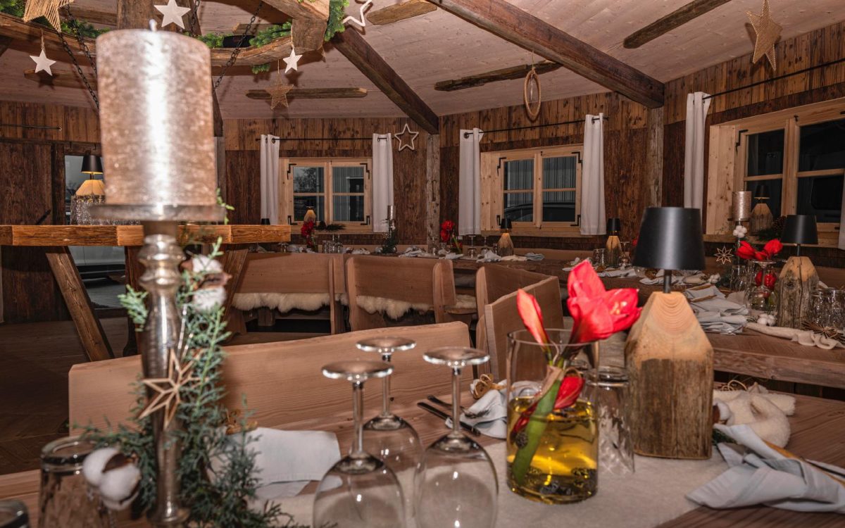 Deko der mietbaren Party Location nähe Ingolstadt und Nürnberg